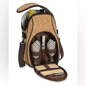 Merryvale Vineyards cork picnic bag